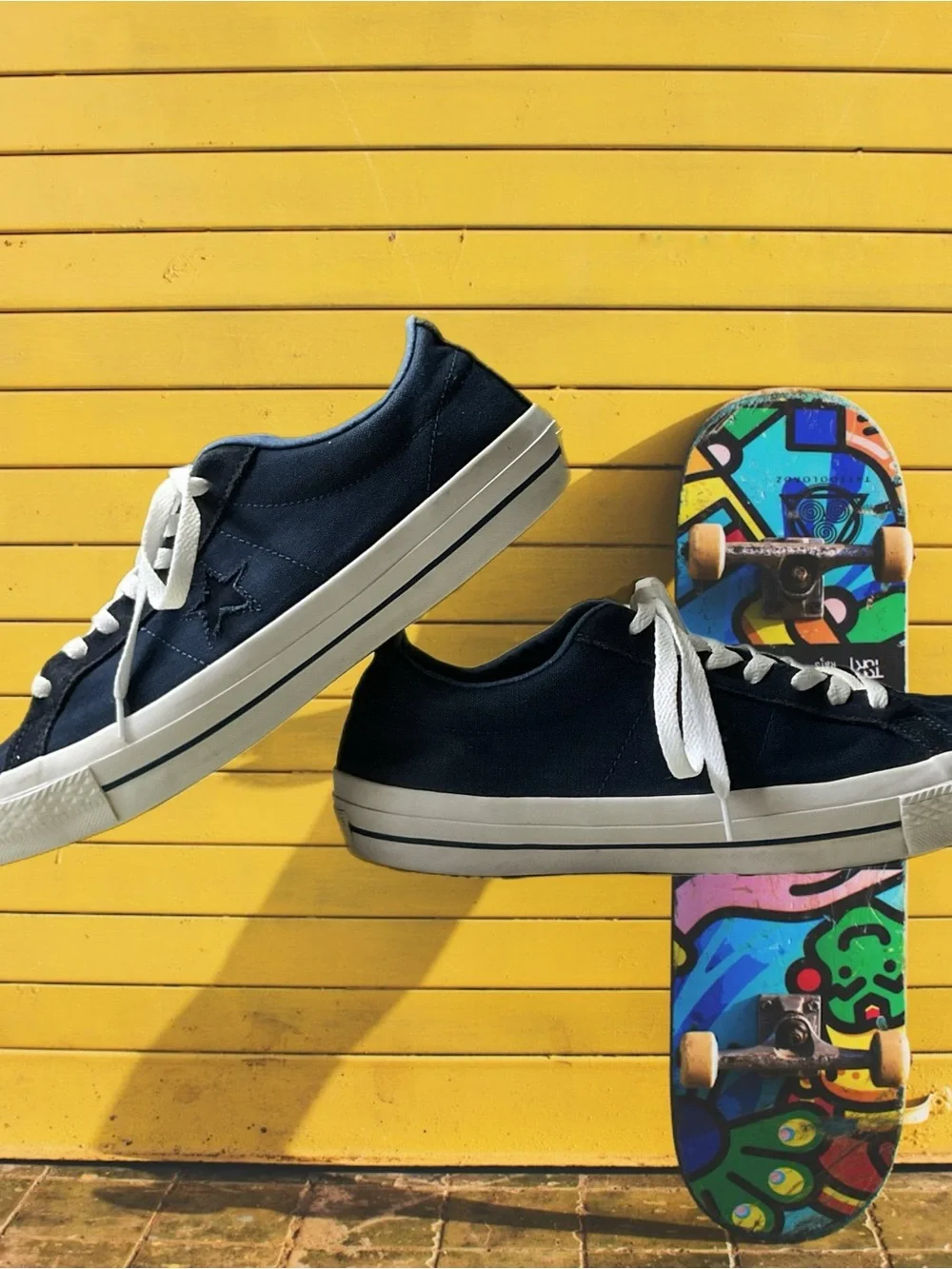Converse Con One Star Ox Navy Canvas Monochromatic Tonal Blue 153708C M 10/W 12
